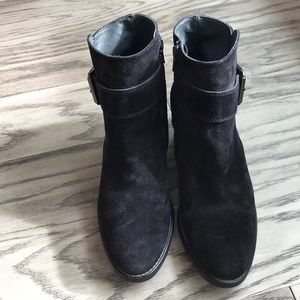 Paul Green genuine leather suede ankle boots size AU5, US7.5